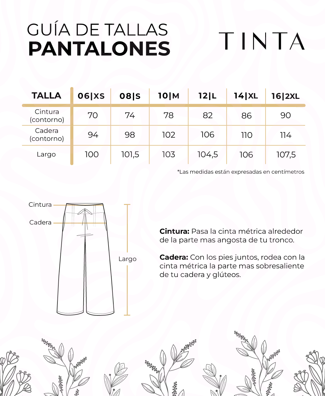 Pantalones - Tinta